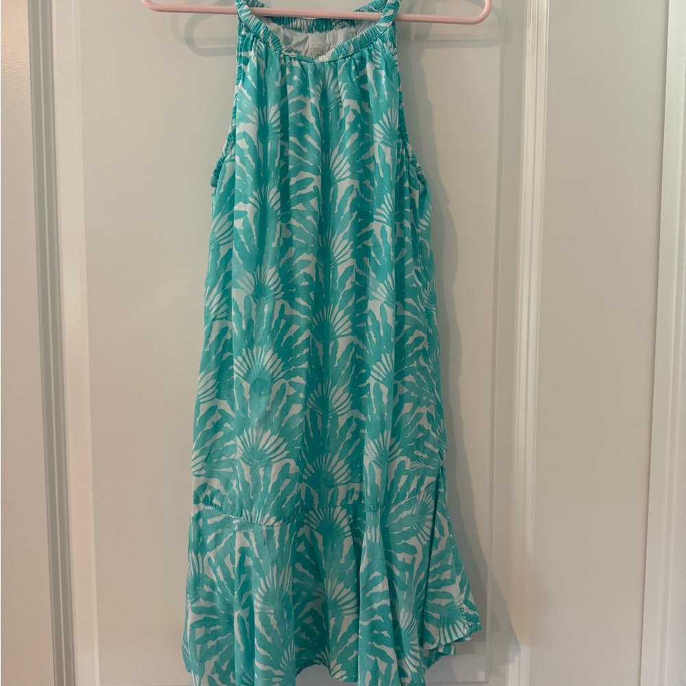 Vineyard Vines Girls Patterned Sleeveless Dress
